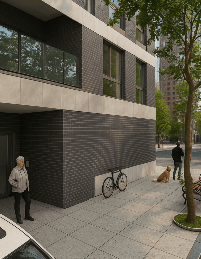Exterior promocion mejorado Argales Central: Promoción de obra nueva